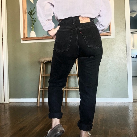 Vintage black Levi’s 512 stone washed - Picture 2 of 8